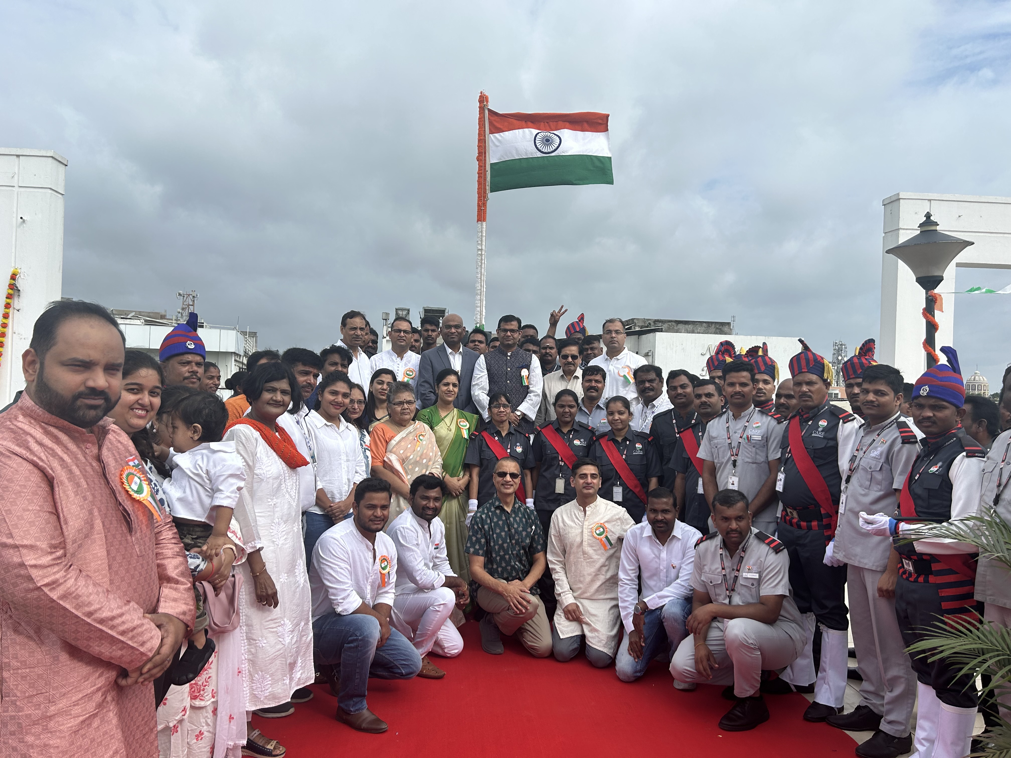 CARE and Aster Hospitals Celebrate 80th Independence Day with Patriotic Fervour